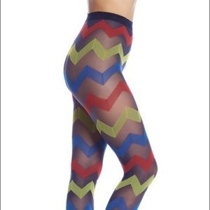 Pretty Polly House of Holland Zigzag Tights